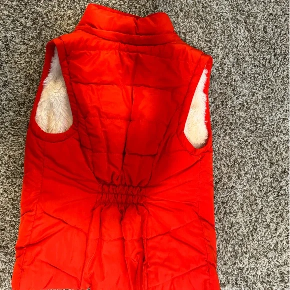 Green Tea Sherpa lined vest - Picture 2 of 3